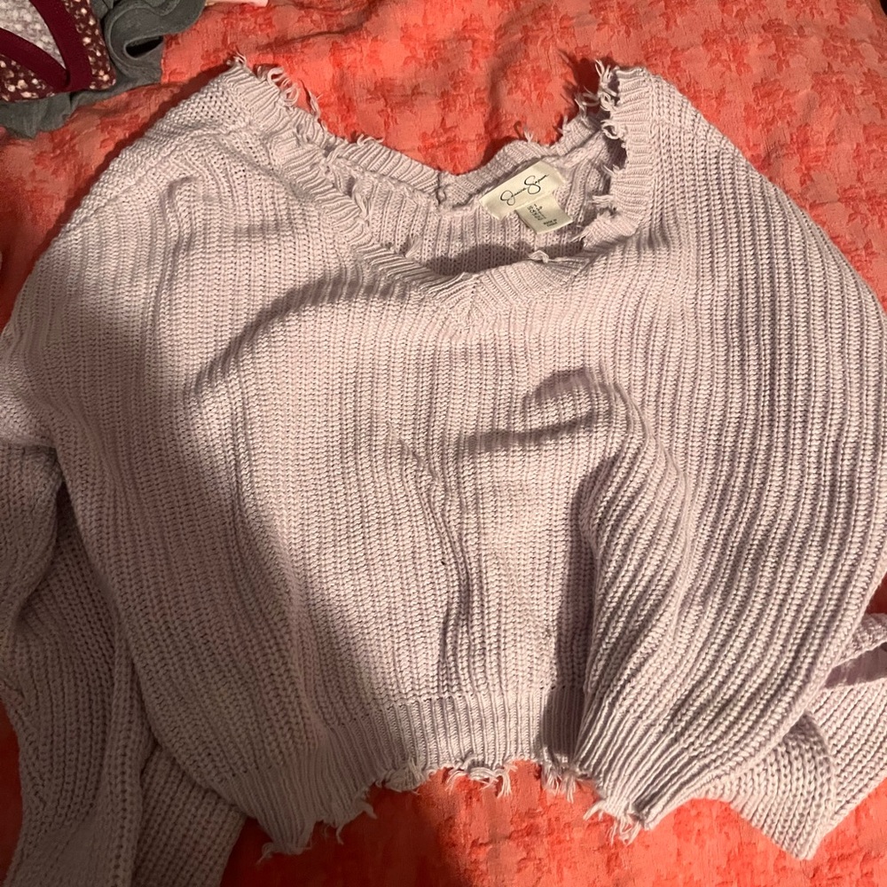 Cozy Lavender Sweater